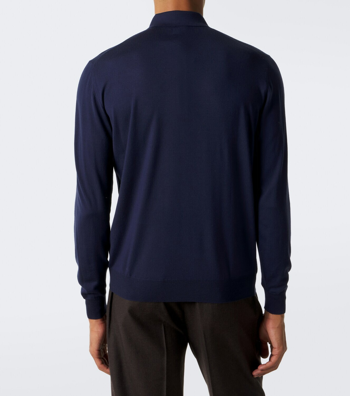Fedeli Wool polo sweater