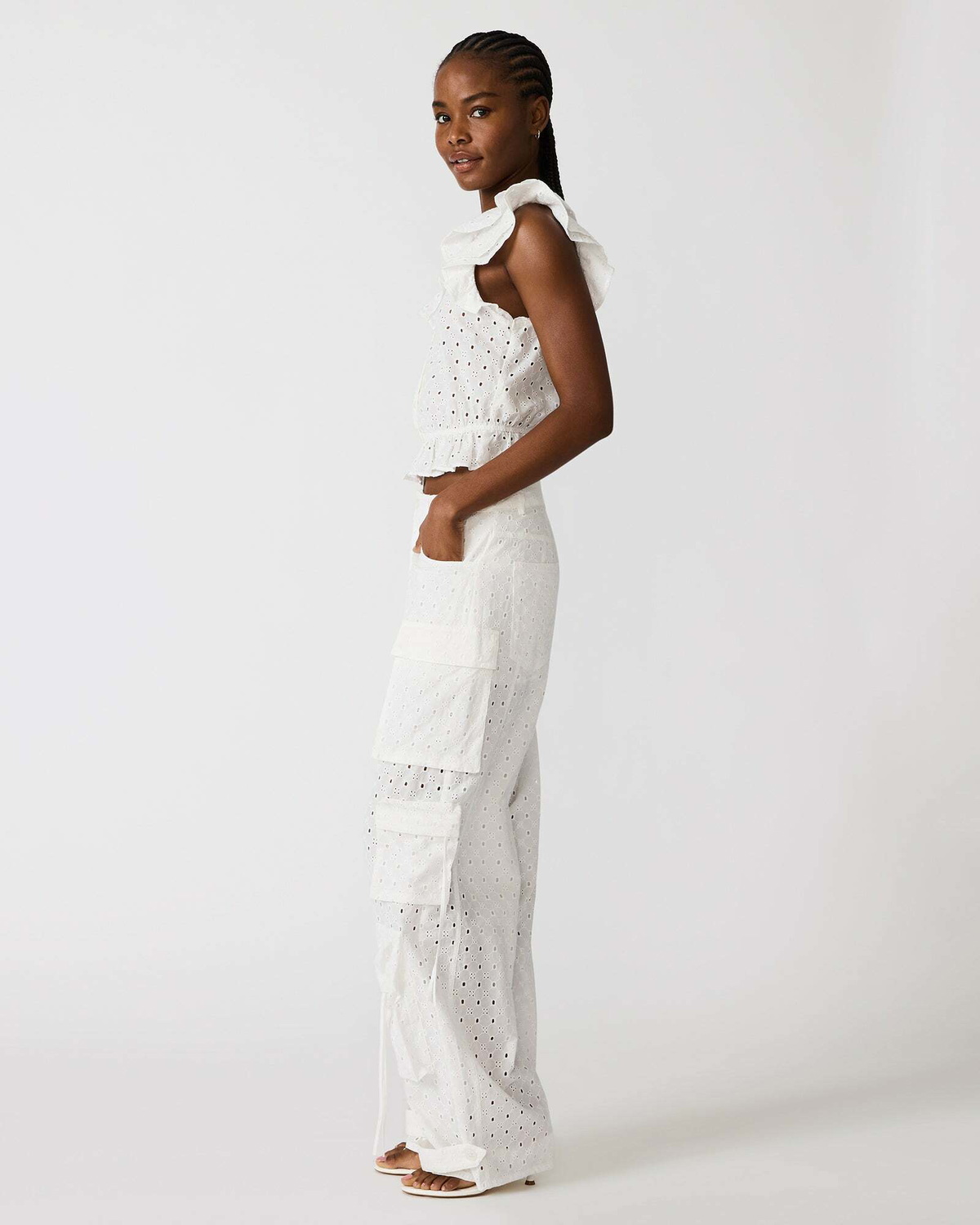 Steve Madden Mayra Top in White