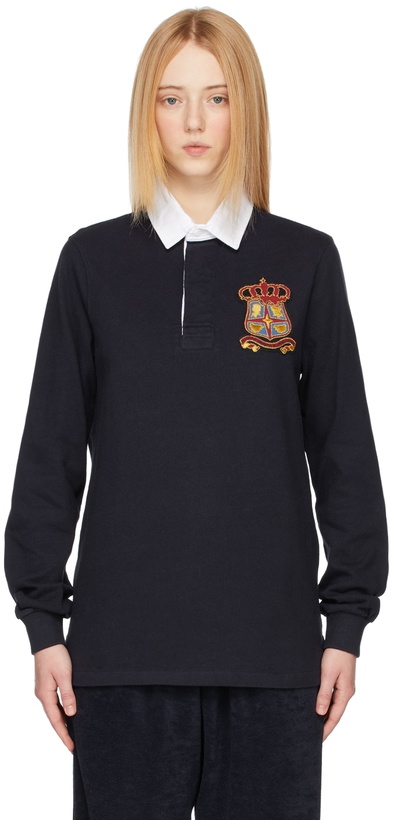 Photo: Thames MMXX Navy Murrayfield Rugby Polo