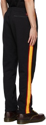 Clot Black Embroidered Track Pants