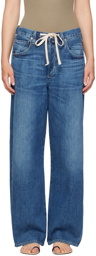 Citizens of Humanity Indigo Brynn Drawstring Jeans