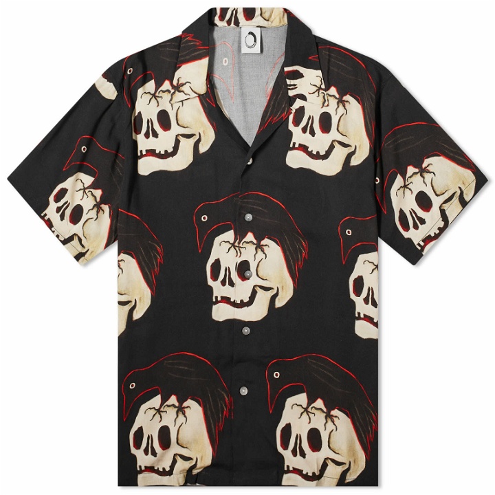 Photo: Endless Joy Men's Nevermore Vacation Shirt in Black
