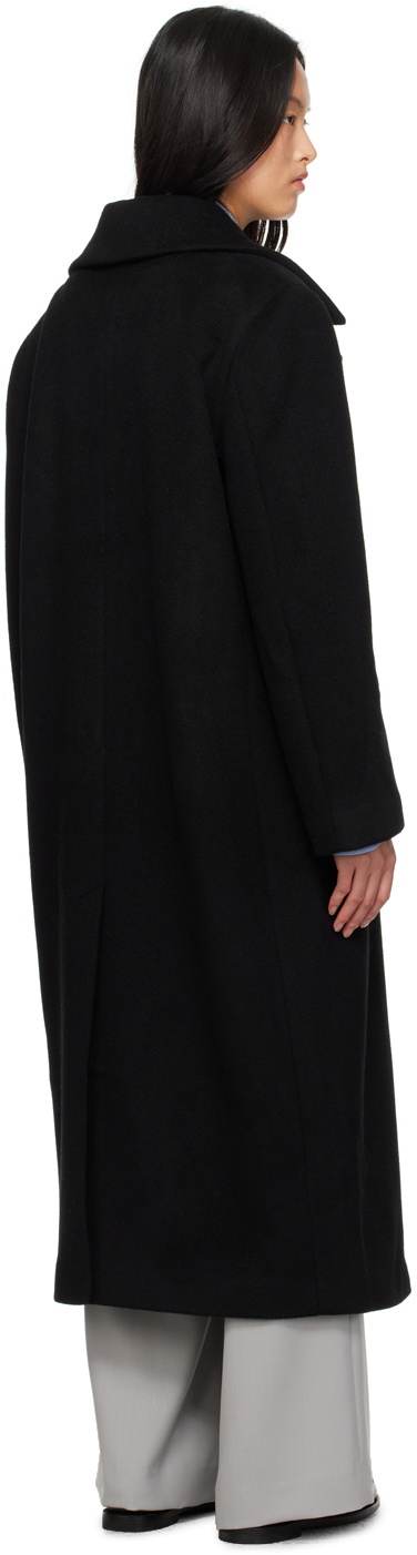 Elleme SSENSE Exclusive Black Boyfriend Coat