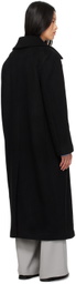 Elleme SSENSE Exclusive Black Boyfriend Coat