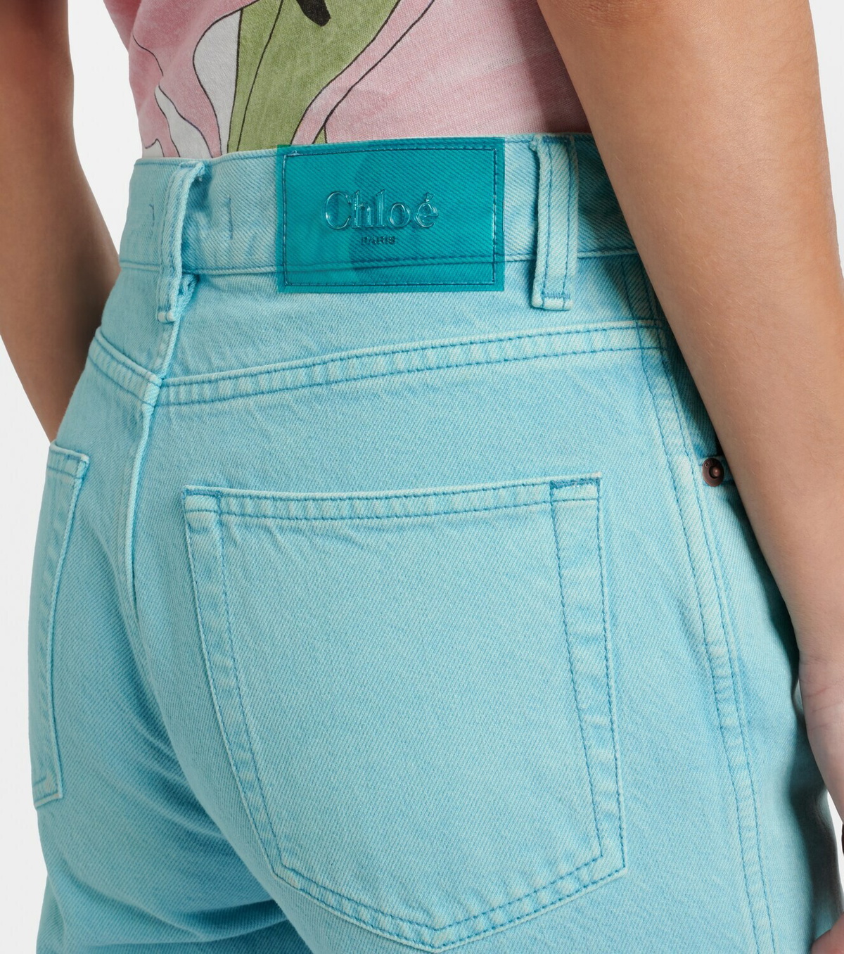 Chloé High-rise straight jeans