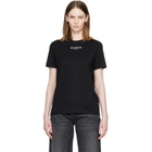 BALMAIN Black 'Givenchy Paris' Print T-shirt