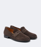 Tod's Suede penny loafers