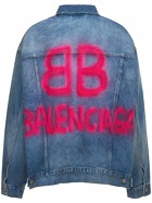BALENCIAGA - Large Fit Japanese Cotton Denim Jacket