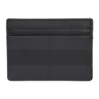 Burberry Black London Check Sandon Card Holder