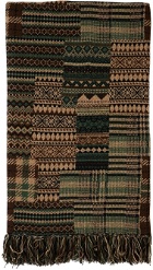 BEAMS PLUS Brown Knit Blanket
