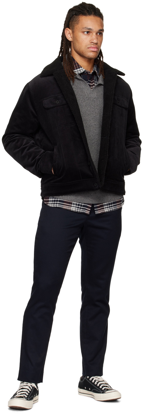 Vince Black Cotton Jacket