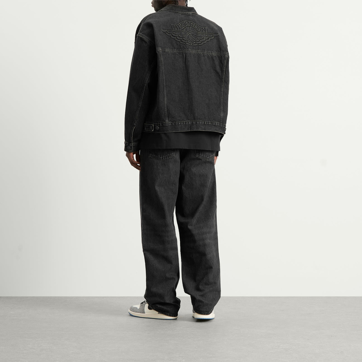 Levi's Men's x Jordan Type Iii Trucker in Black