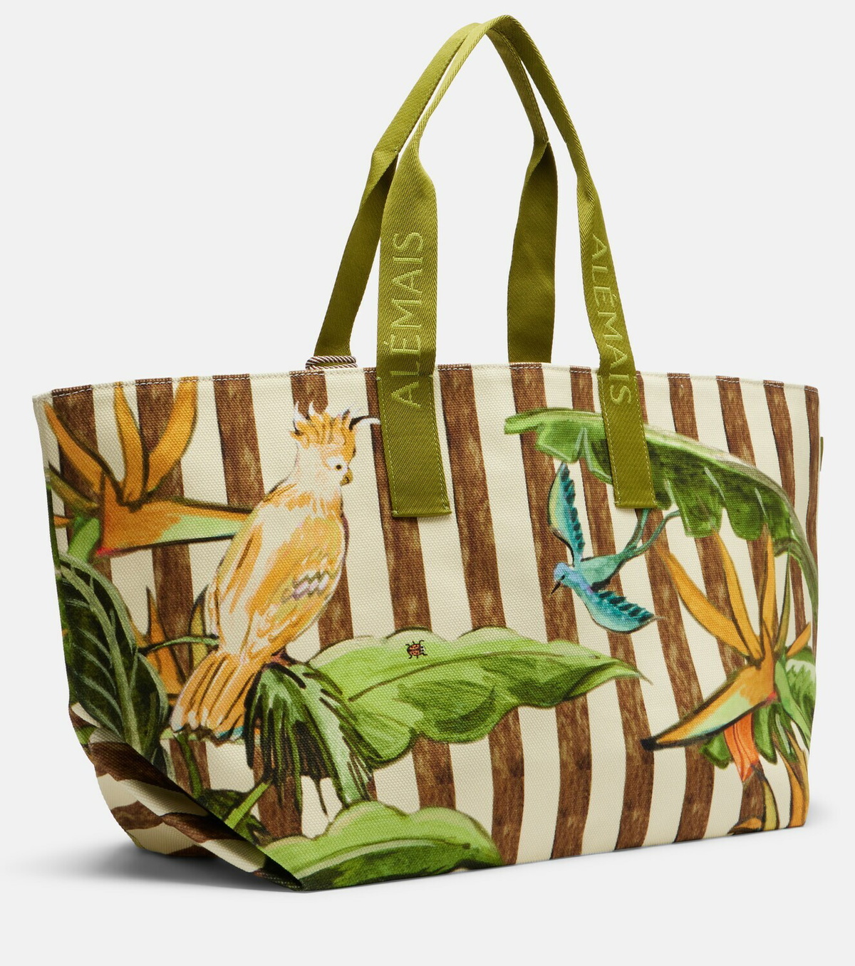 Alémais Toucan Tango Large canvas tote bag