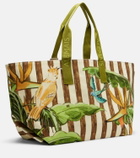 Alémais Toucan Tango Large canvas tote bag