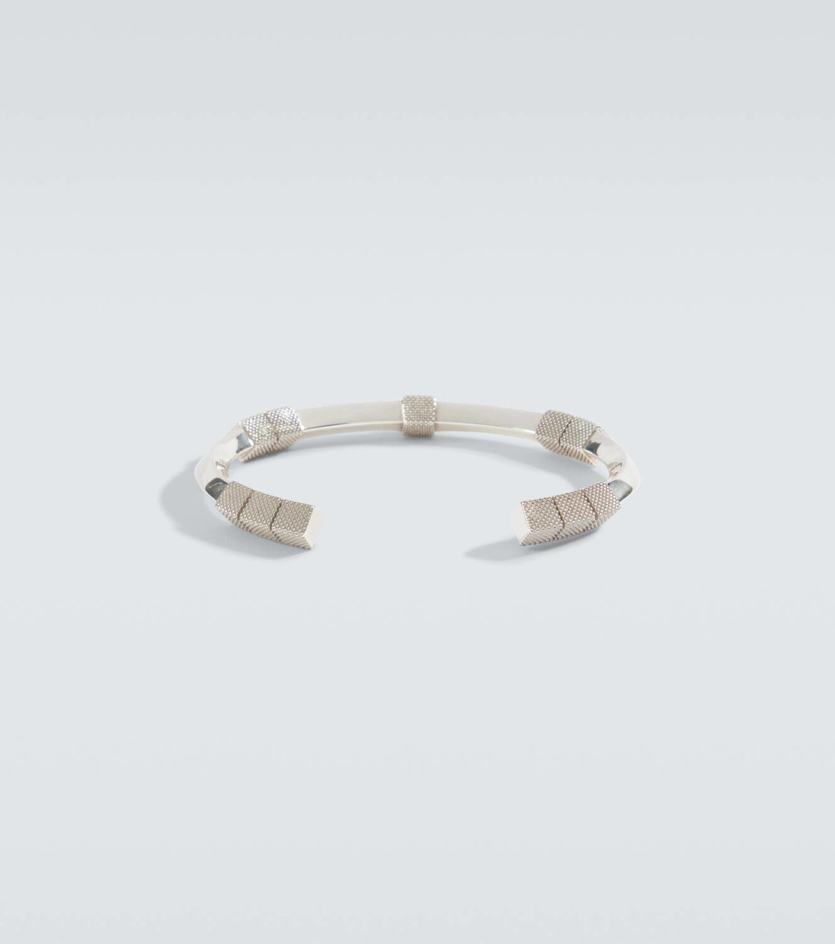 Bottega Veneta Sterling silver cuff bracelet