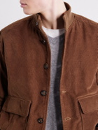 Valstar - Valstarino Cotton-Blend Corduroy Bomber Jacket - Brown