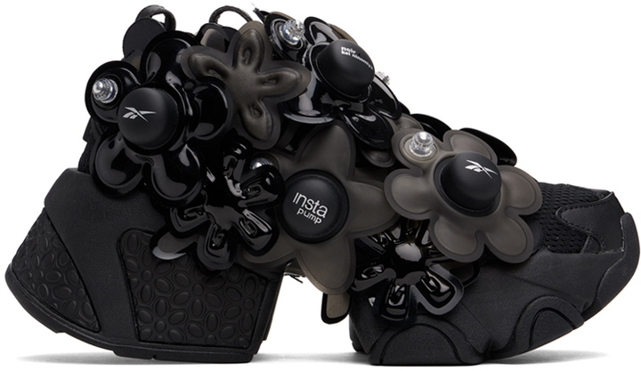 Photo: Noir Kei Ninomiya Black Reebok Edition Instapump Fury Sneakers