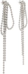 HUGO KREIT Silver Loose Bow Earrings