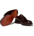 Church's - Shannon Polished-Leather Whole-Cut Derby Shoes - Dark brown