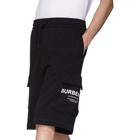 Burberry Black Logo Ailford Shorts