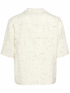 BOTTEGA VENETA - Textured Crisscross Viscose Blend Shirt