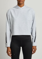 ON Studio Hooded Stretch-jersey Sweatshirt Light Grey