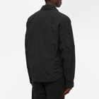 C.P. Company Men's Chrome R Zip Pocket Overshirt in Black