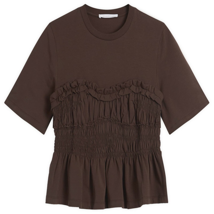 Photo: Cecilie Bahnsen Women's Vilde T-Shirt in Brown
