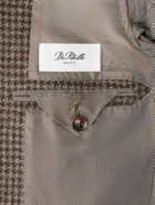 De Petrillo - Posillipo Houndstooth Wool-Tweed Blazer - Brown