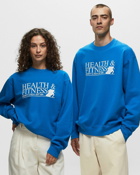 Sporty & Rich Fitness Motion Crewneck Blue - Mens - Sweatshirts
