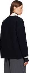 CASEY CASEY Navy Julia Reversible Jacket