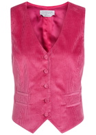 Gabriela Hearst Coleridge Corduroy Waistcoat Pink