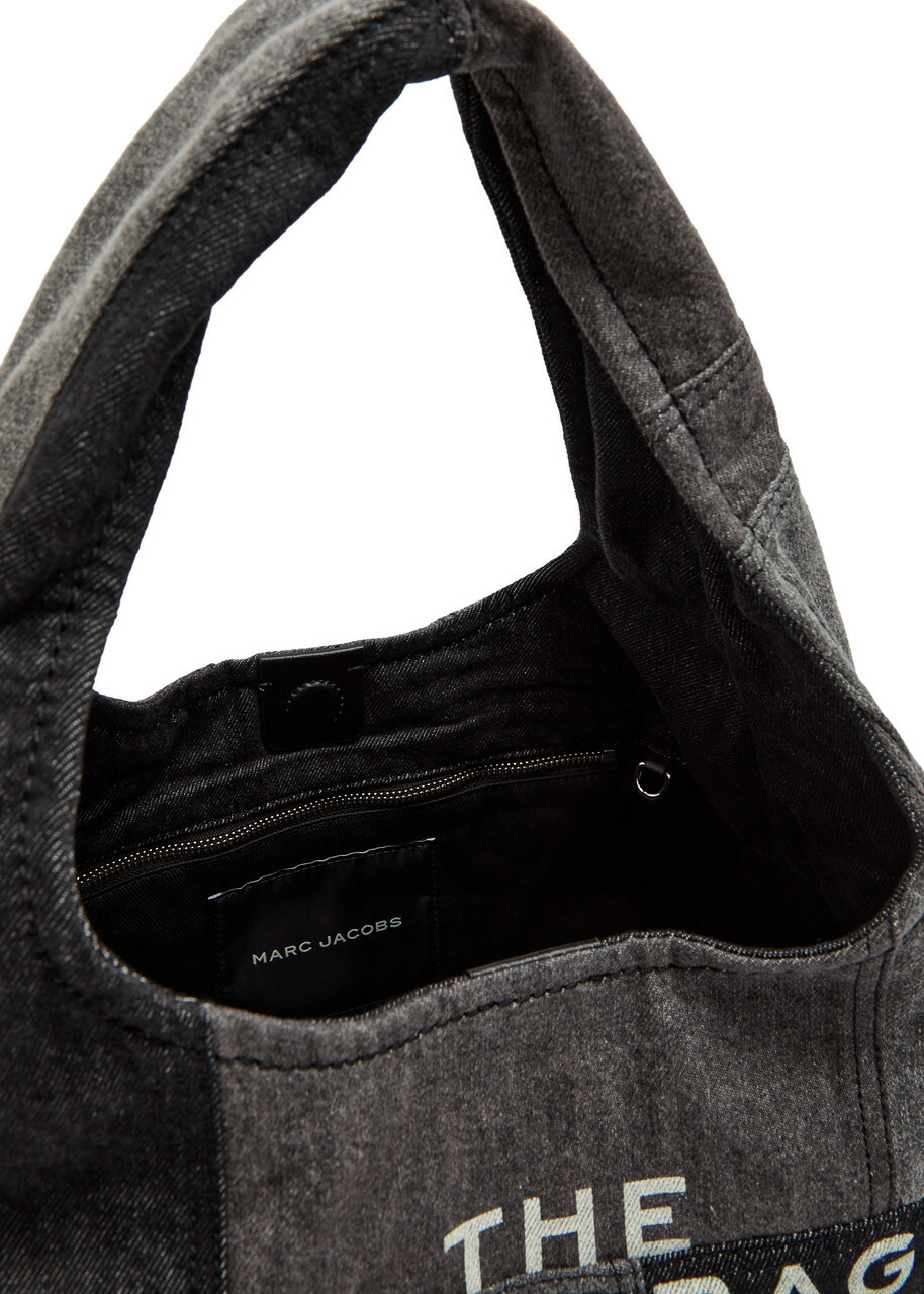 Marc Jacobs The Sack Patchwork Denim Shoulder bag - Black - One Size