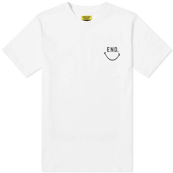 Photo: END. x Chinatown Market Smiley Face Tee