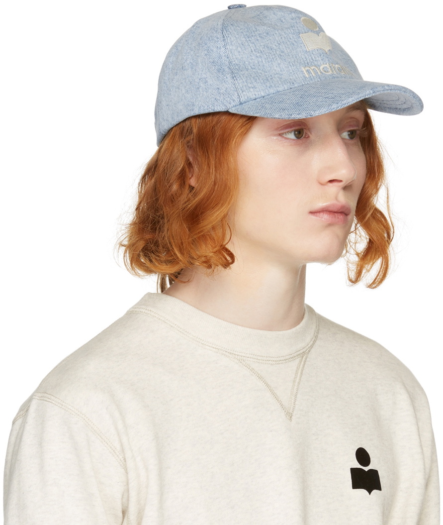 Isabel Marant Blue Denim Tyronh Cap