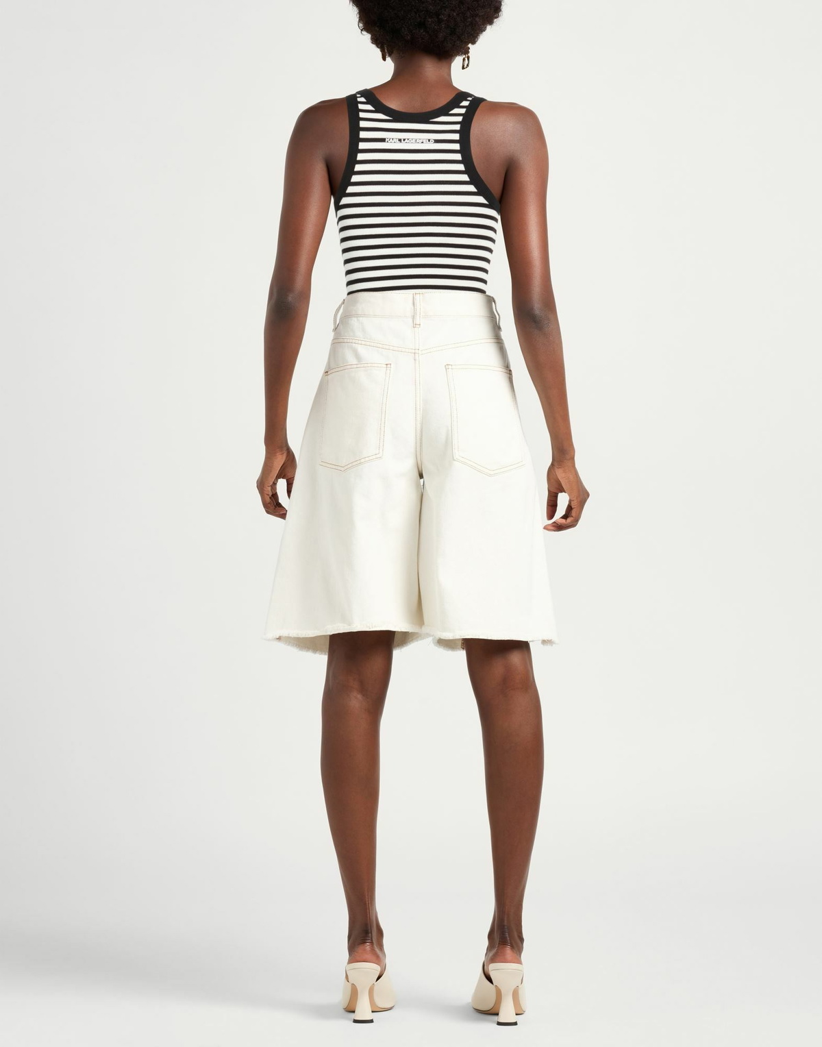 Karl Lagerfeld Womens Tank top in Black