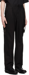 Undercoverism Black Drawstring Cargo Pants