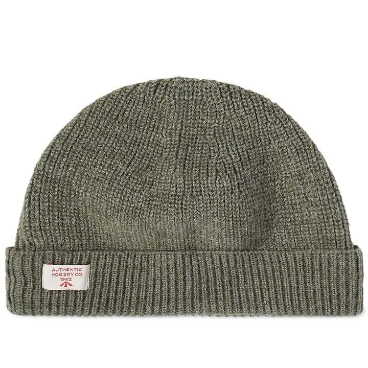 Photo: Nigel Cabourn Men's Solid Beanie in Army