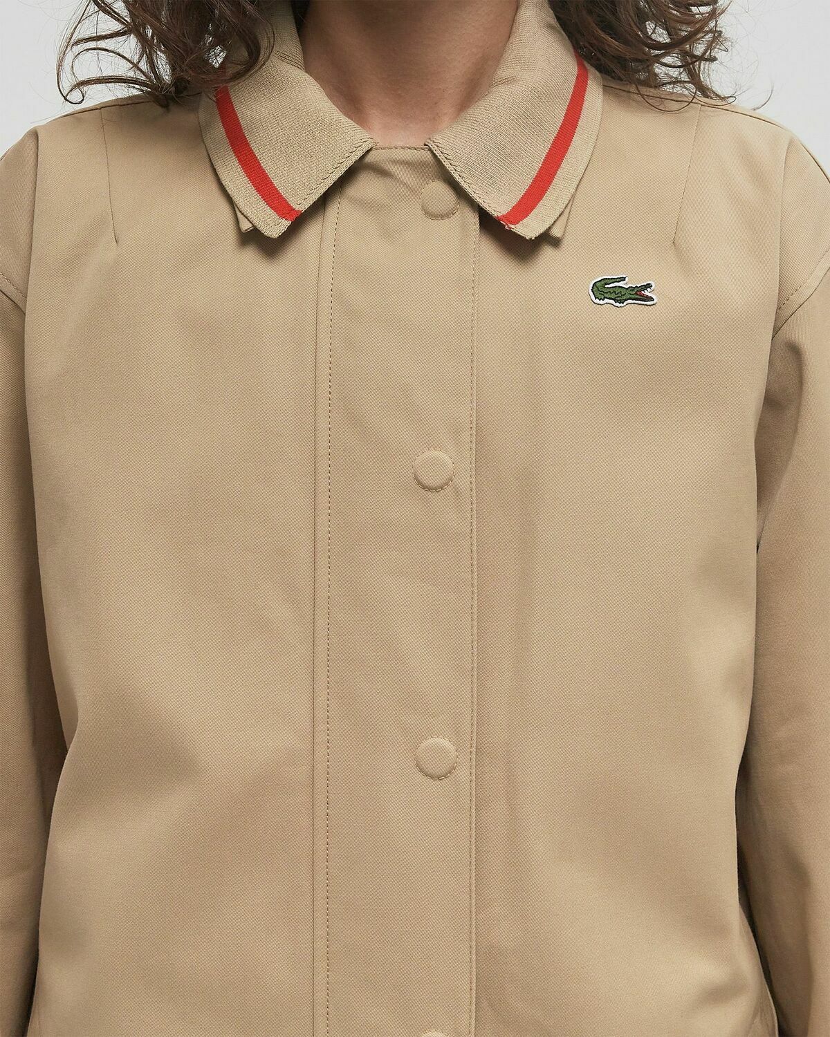 Lacoste BLOUSON Brown Womens Coat