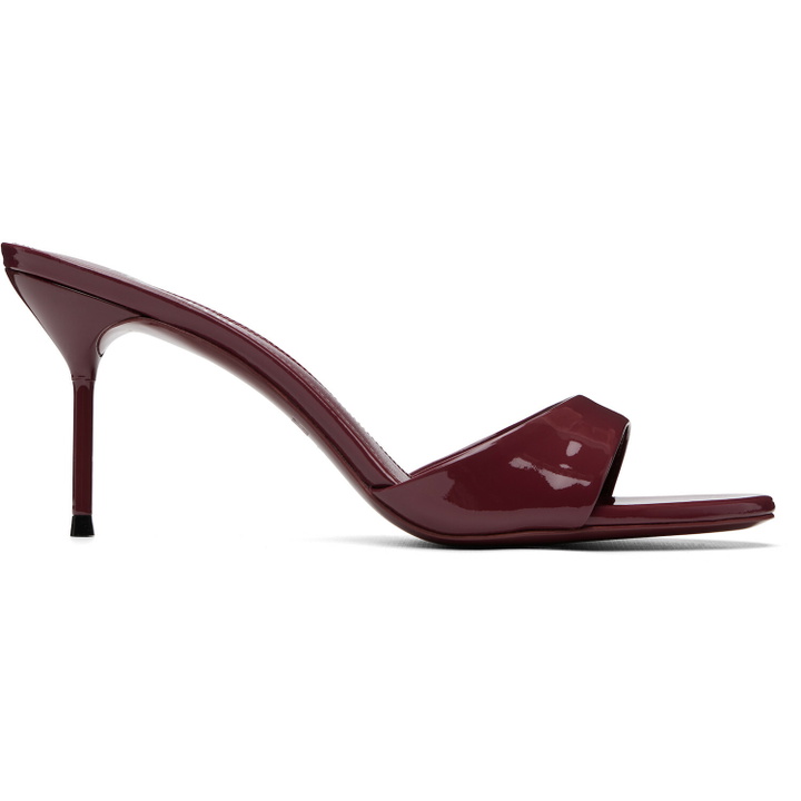 Photo: Paris Texas Red Lidia Mule 70 Heeled Sandals