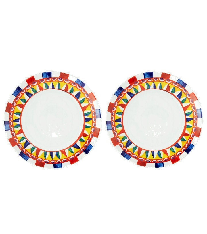 Photo: Dolce&Gabbana Casa - Set of 2 porcelain dessert plates