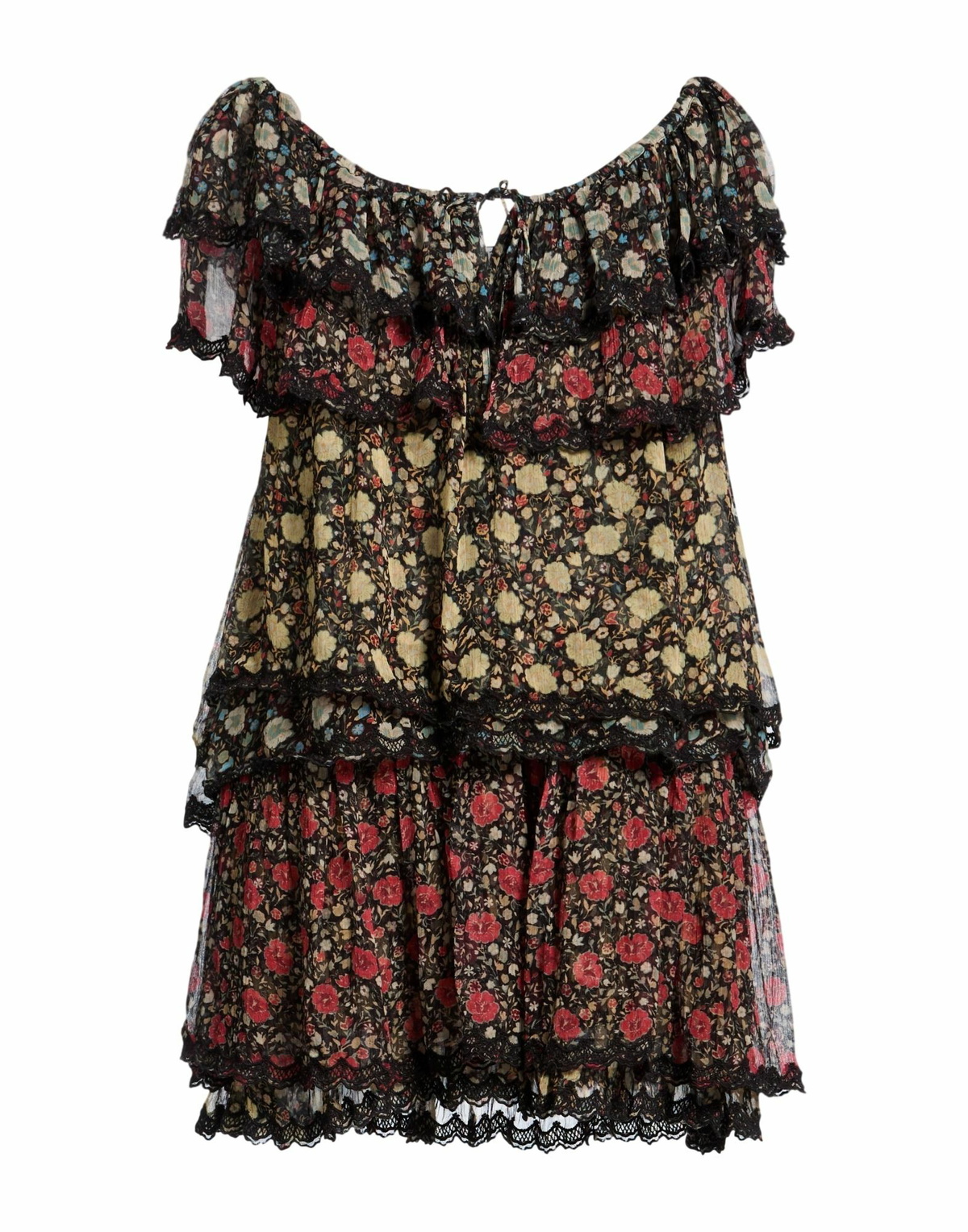 Rixo Womens Mini dress in Black