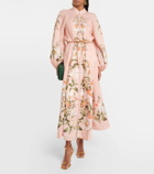 Zimmermann Lexi floral linen maxi dress