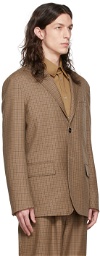 Marni SSENSE Exclusive Brown Wool Blazer