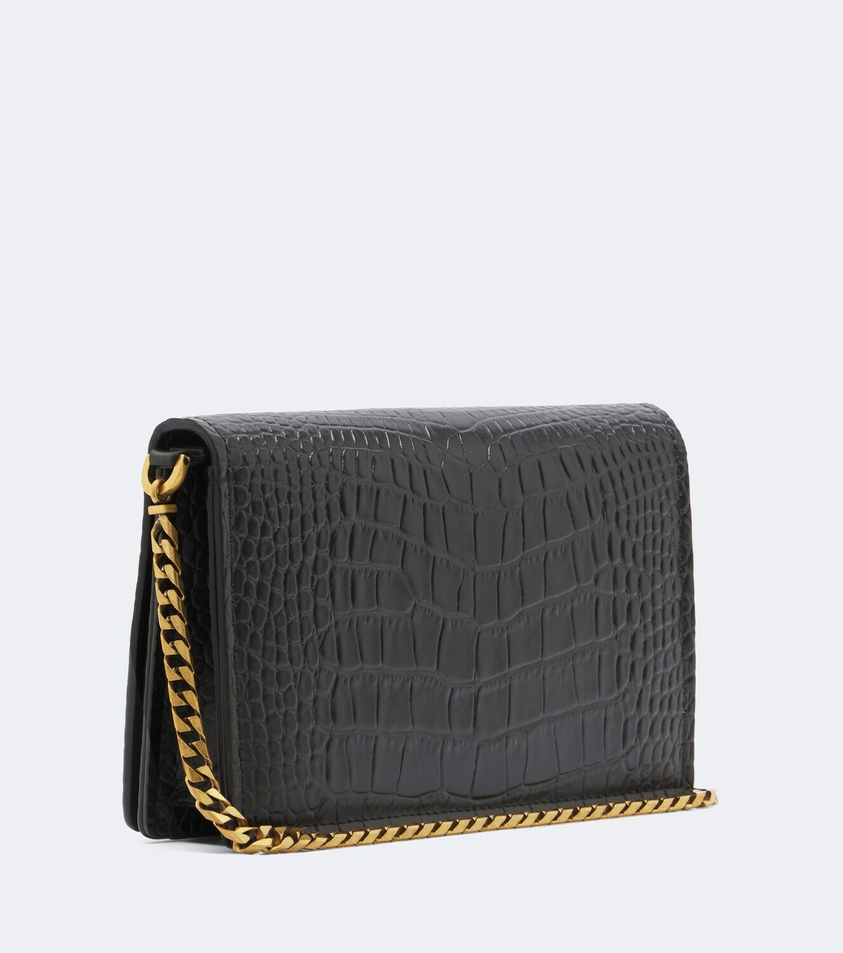 Versace Emblème Mini leather crossbody bag