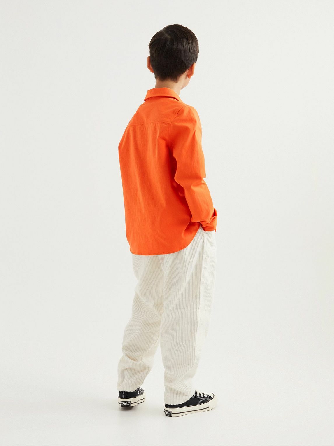 ARKET Kids - Helmer Canvas Overshirt - Orange