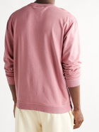 Onia - Garment-Dyed Cotton-Jersey Sweatshirt - Pink