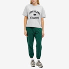 New Balance Women's Athletics Varsity Boxy T-Shirt in Athletic Grey