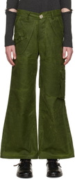 Solitude Studios SSENSE Exclusive Green Habitual Cargo Pants