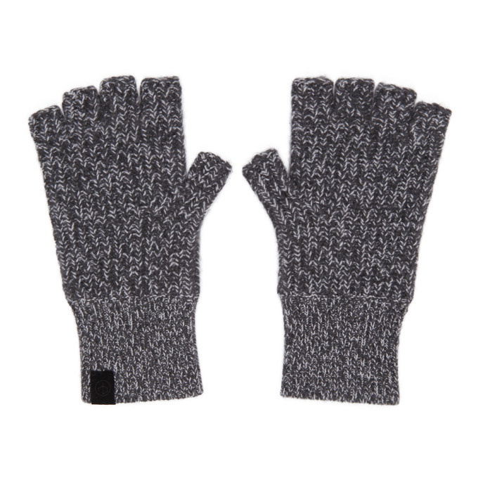 Photo: rag and bone Grey Cashmere Ace Mitts